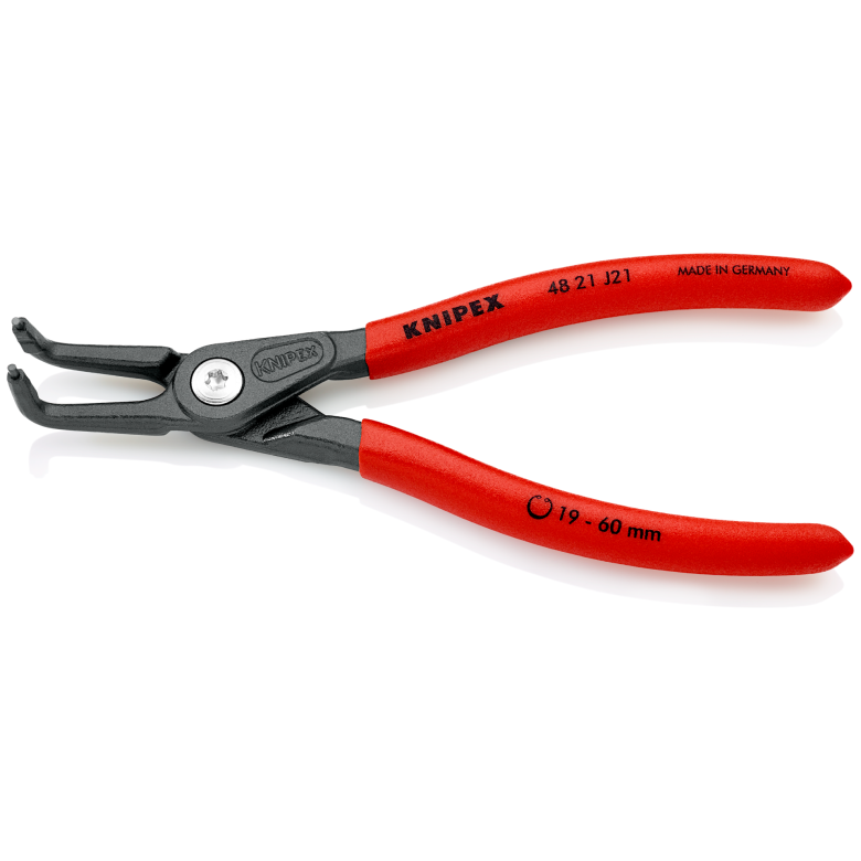 Seegerringzange gekröpft für Innenringe 40-100 mm Knipex 4821-J31 – Bild 2