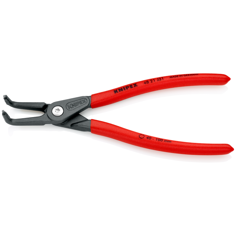 Seegerringzange gekröpft für Innenringe 40-100 mm Knipex 4821-J31 – Bild 3