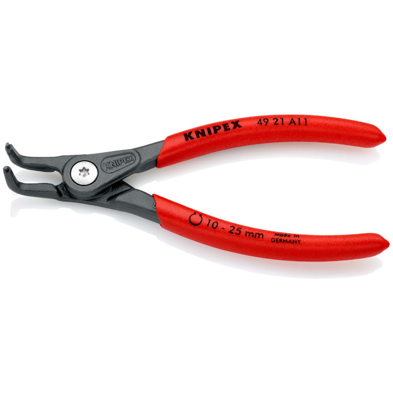 Seegerringzange gekröpft für Aussenringe 10-25 mm Knipex 4921-A11 – Bild 2