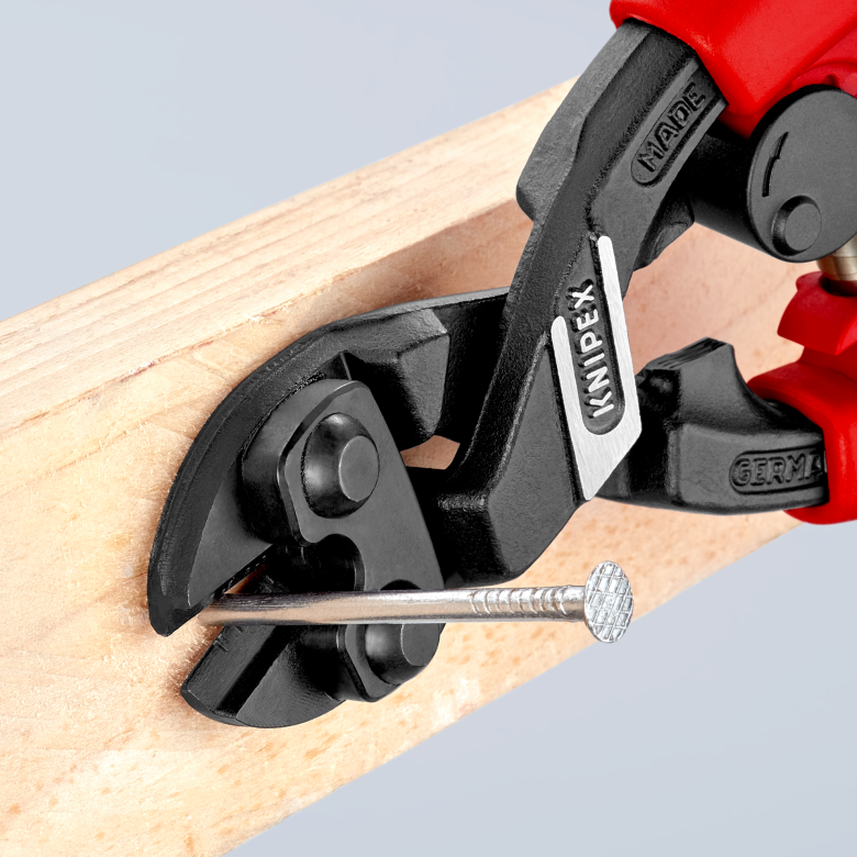 Kompakt-Bolzenschneider abgewinkelt "CoBolt" Knipex 7122-200 – Bild 4