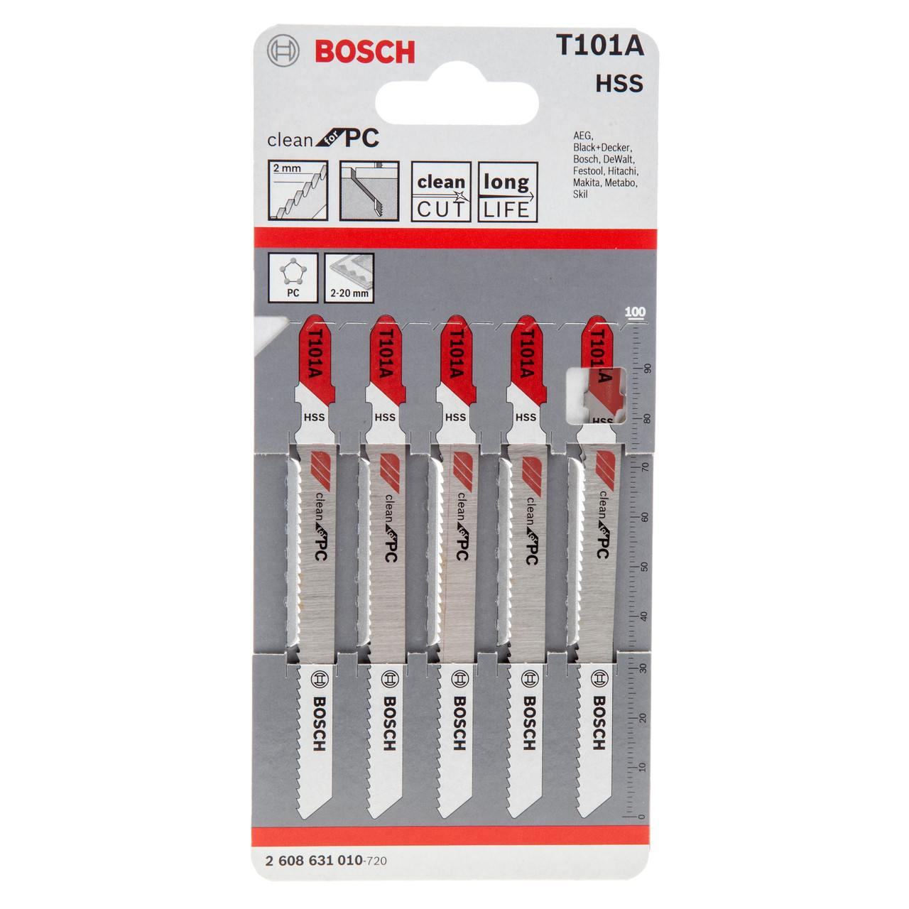 Bosch Stichsägeblätter T101A (5 Stk.) – Bild 2