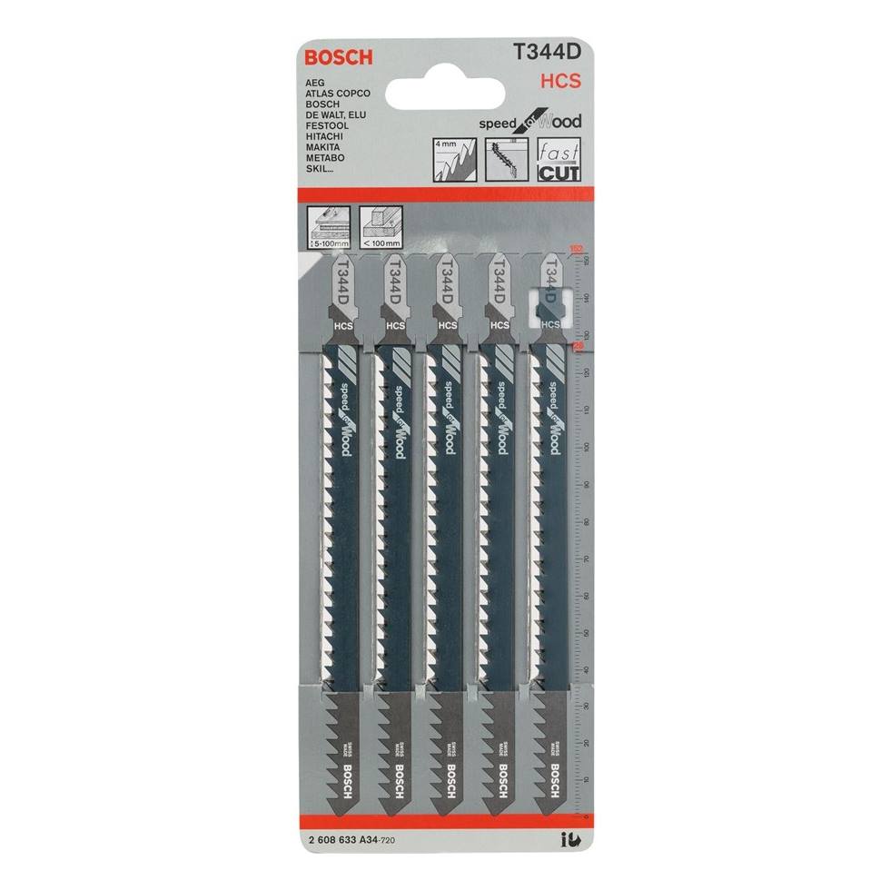 Bosch Stichsägeblätter T344D (5 Stk.) – Bild 2