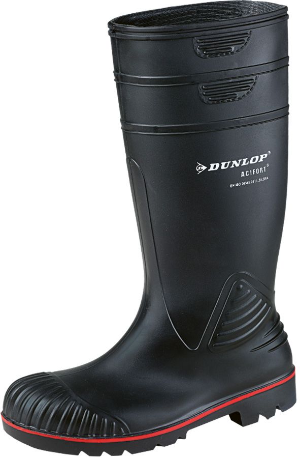 Sicherheits-Stiefel Dunlop Acifort schwarz S5