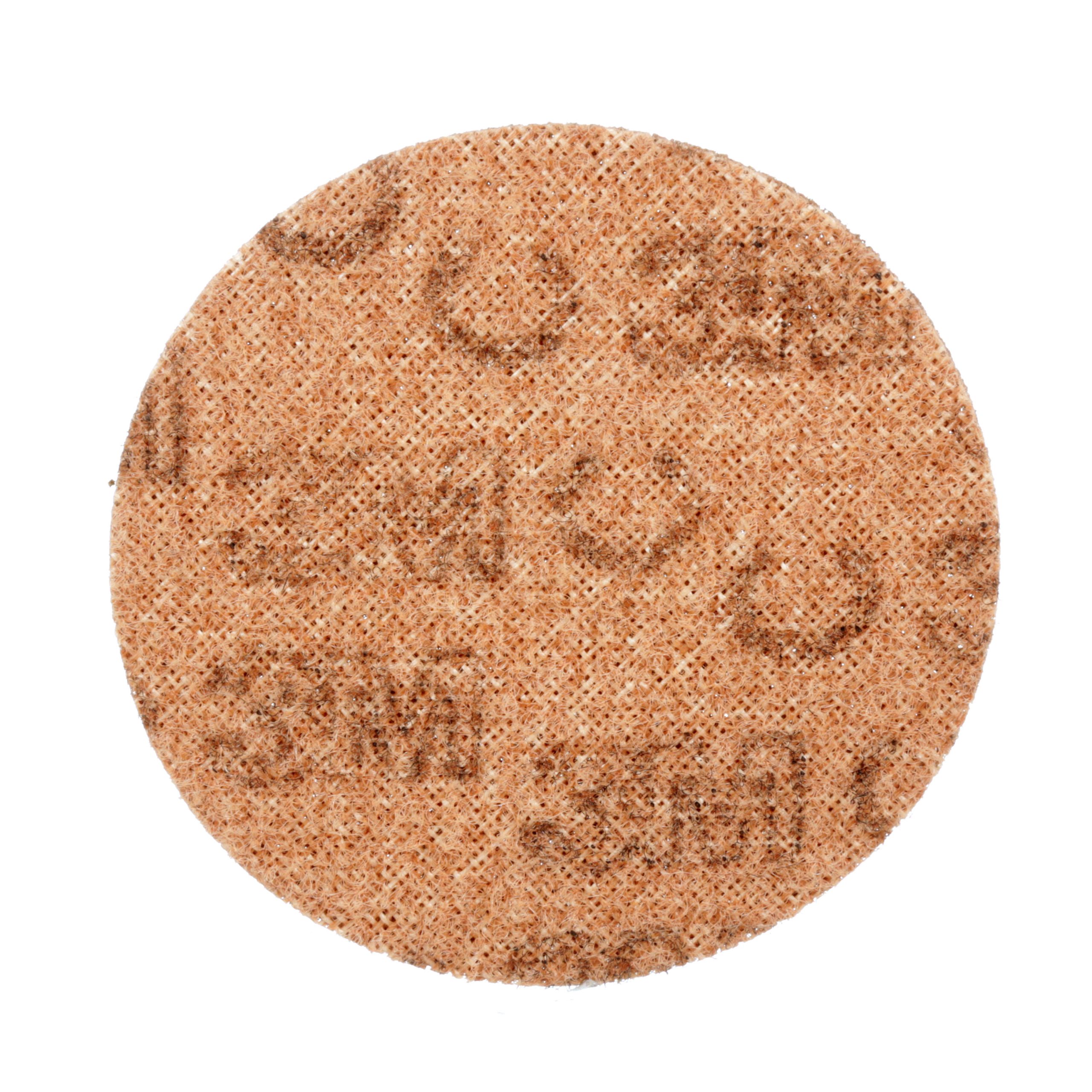 Scotch-Brite Klettscheibe Ø 115 mm / braun, grob (20 Stück) – Bild 2