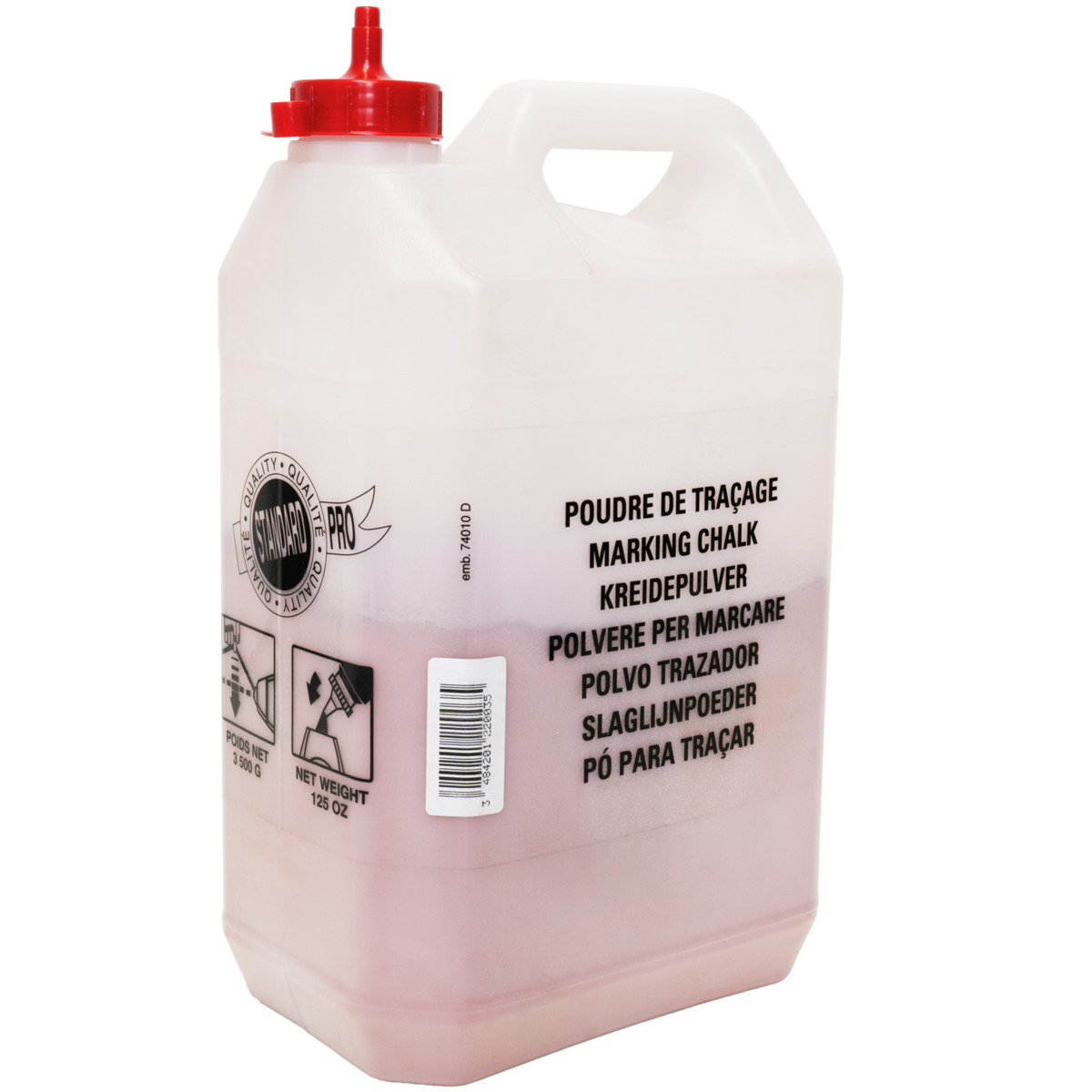 Farbpulver "rot" Defi Profi 3'500 gr.