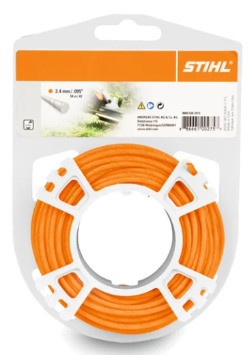 STIHL Mähfaden rund 2,4 mm / 14 m / orange