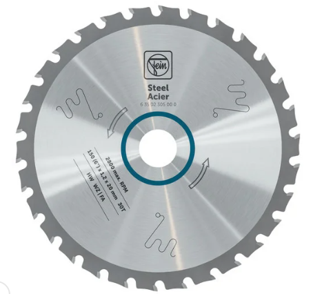 Fein HM-Kreissägeblatt für Stahl 150x20 mm Z-30