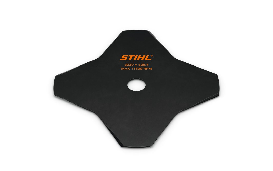 STIHL Grasschneideblatt 225x25,4 mm, 4-Flügel
