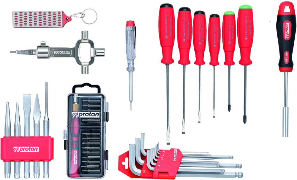 Werkzeugkoffer Proton TB-147ALU-PB, 1/4+1/2", 147-teilig – Bild 4