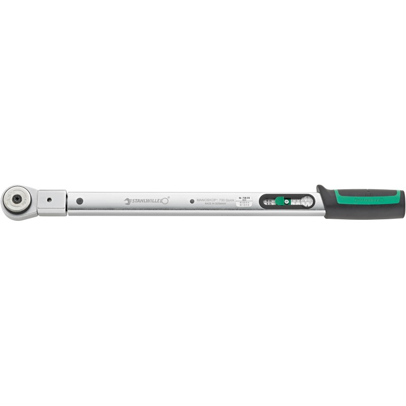 Drehmomentschlüssel Stahlwille 730R/20 Quick MANOSKOP® 1/2" / 40-200 Nm