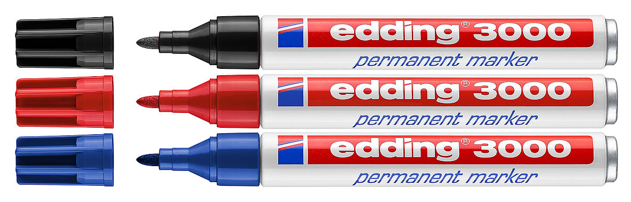 Permanentmarker edding 3000