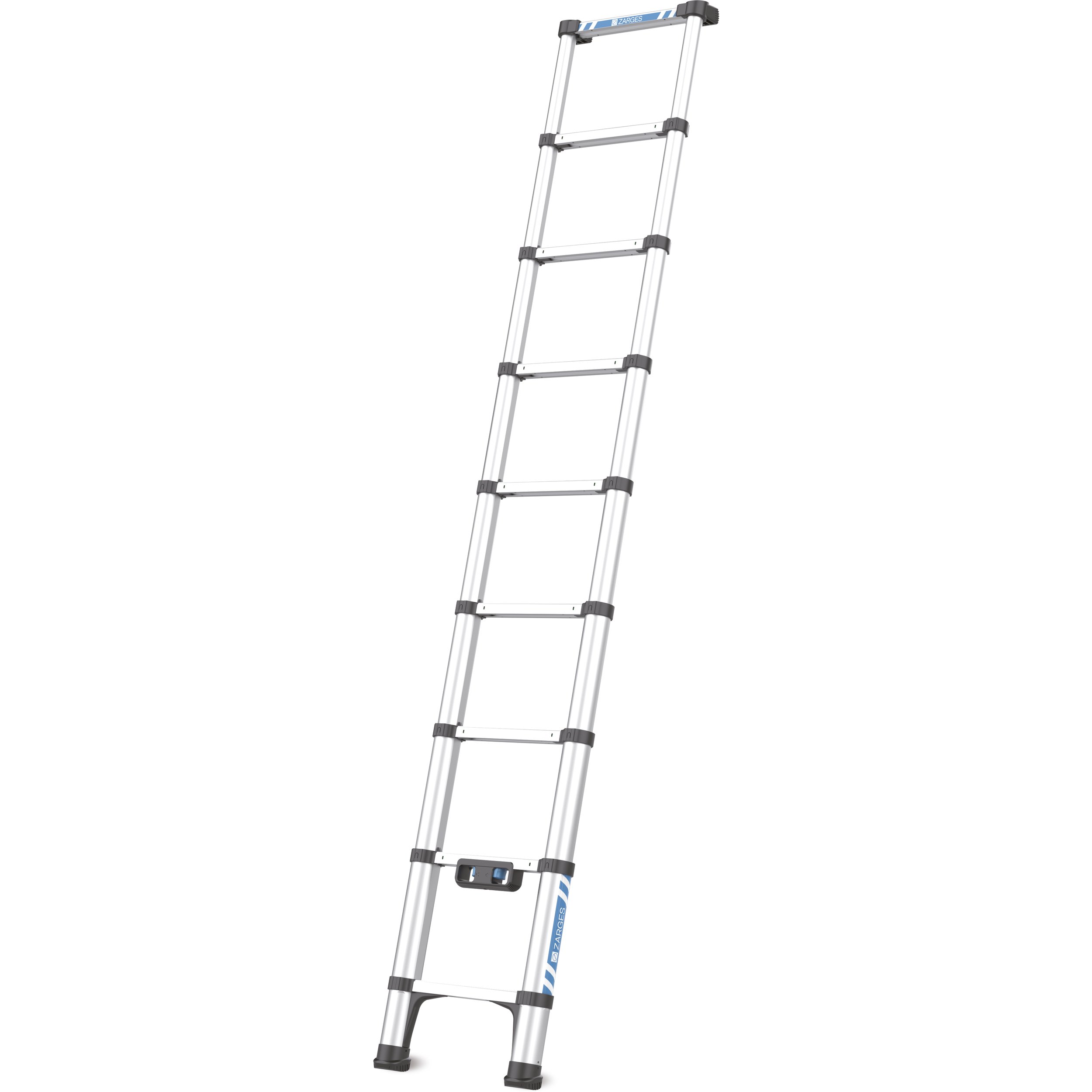 Teleskop-Anlegeleiter Zarges Compactstep L 9 Sprossen