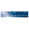 Ersatzklingen mit Abweiser zu Handschaber, BLUE MARLIN, 0.7x100mm - 20 Klingen pro Aludose