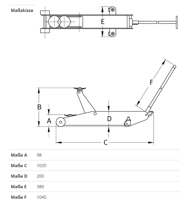 Wagenheber Compac 2T-HC – Bild 2
