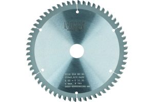 Kappkreissägeblatt, negativ