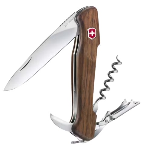 Victorinox Taschenmesser "WINE MASTER WOOD" Nussbaum – Bild 2