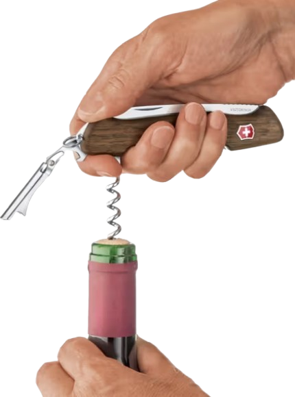 Victorinox Taschenmesser "WINE MASTER WOOD" Nussbaum – Bild 7