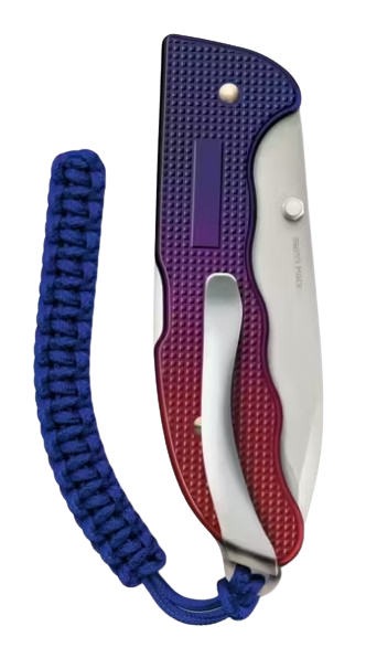 Victorinox Klappbares Messer "EVOKE ALOX" blau – Bild 5