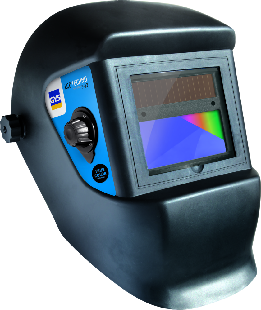 GYS Schweisshelm, LCD Techno 9/13 true color