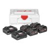 Mafell Power-Set 5: 4x 18 M 99 LiHD + 2x APS M+ im MAX3